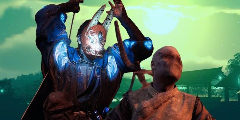 The Assassin in ghost of tsushima legends attacks from the shadows to deal major damage