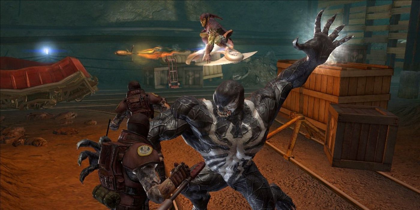 Venom And Green Goblin Gameplay In Ultimate Alliance 2