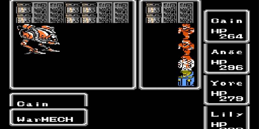 Warmech Final Fantasy Boss Fight