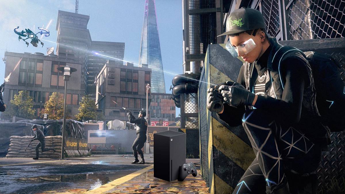 Xbox Series X in Watch Dogs Legion Screenshot