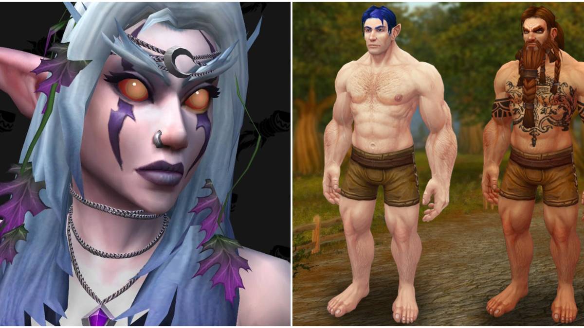 Shadowlands Night Elf Half Elf Half Vrykul