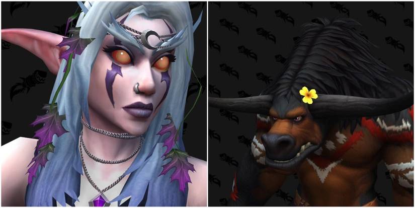 Shadowlands Customization Night Elf Tauren