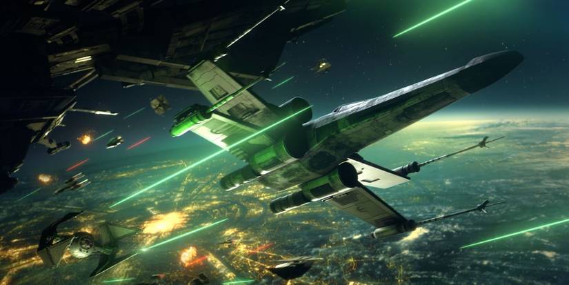 X-Wings from Star Wars.