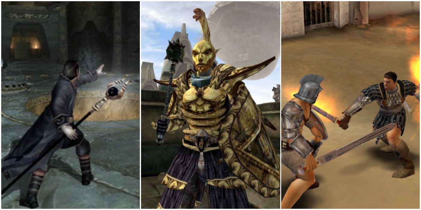 Xbox RPGs Forgotten Realms Morrowind Gladius Trio Header