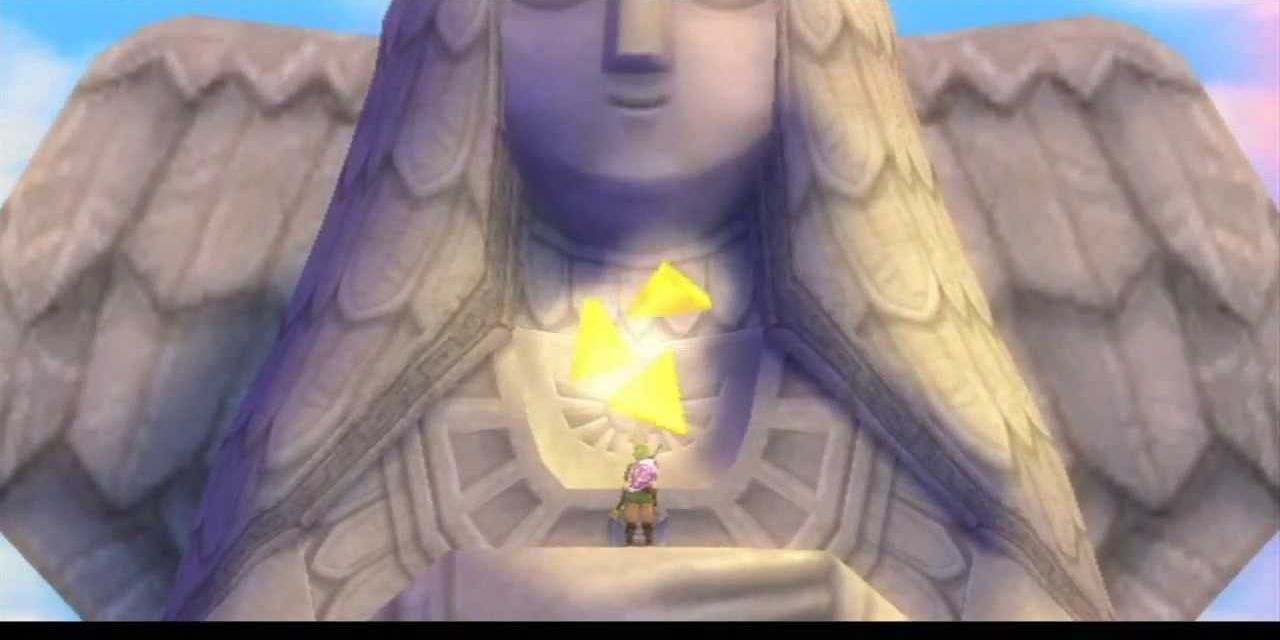 The Legend Of Zelda Skyward Sword Link Triforce