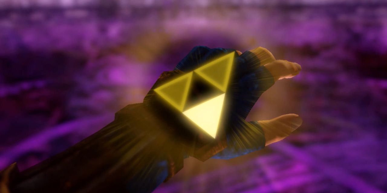 The Legend Of Zelda Triforce Of Power Corruption