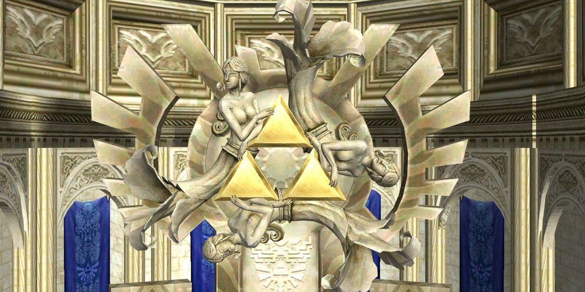 The Legend Of Zelda Triforce Statue Hylia Goddesses