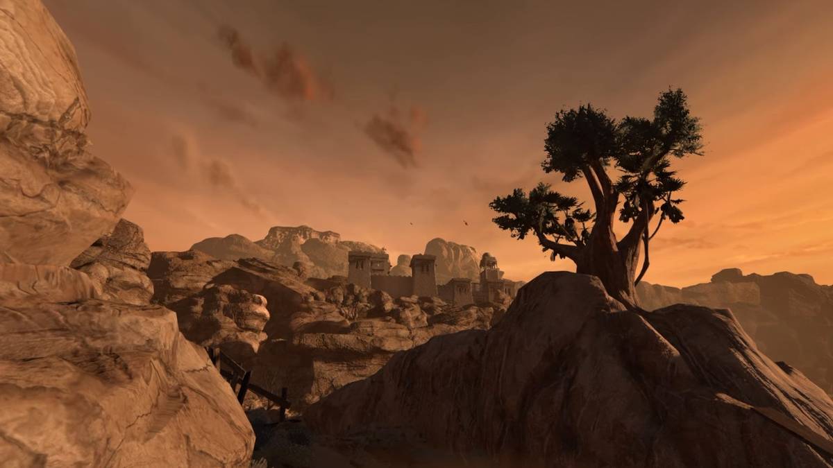 amnesia rebirth algeria castle landscape