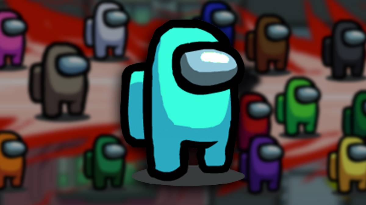 Among Us Characters Cyan