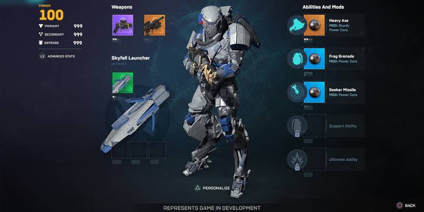 anthem 2.0 gear slots