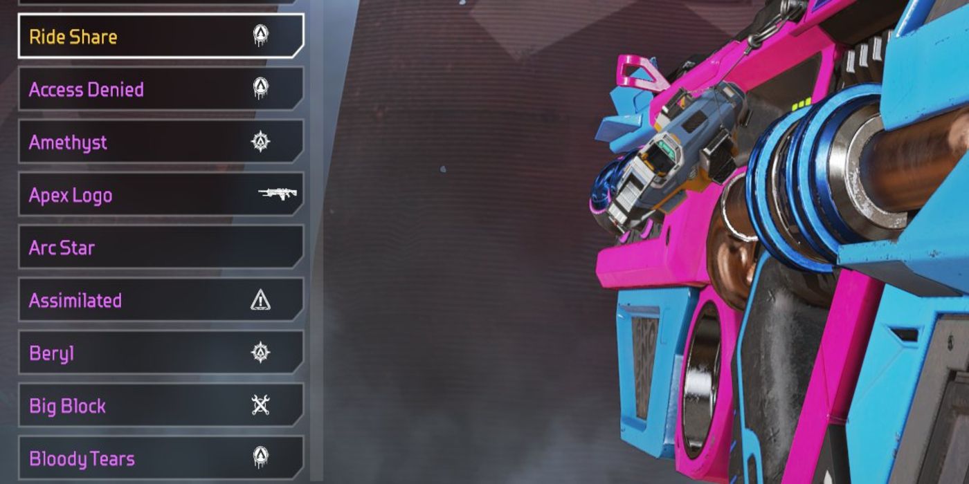 ride share weapon charm