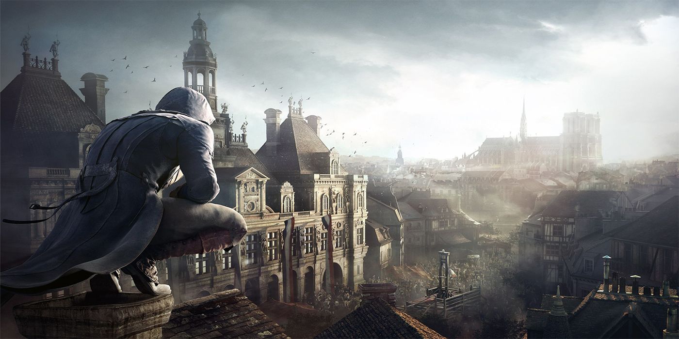 Arno perched on a building