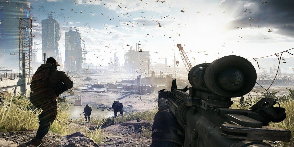 Battlefield 4 First-person promotional image