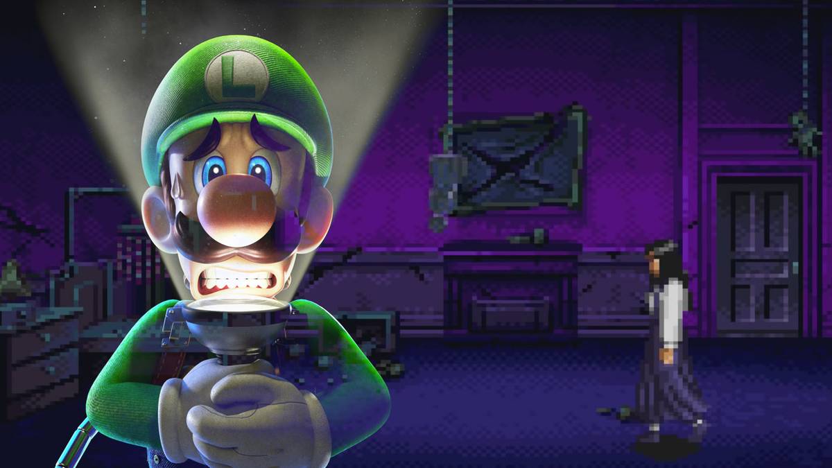 Best Nintendo Exclusive Horror Games Luigis Mansion Clock Tower