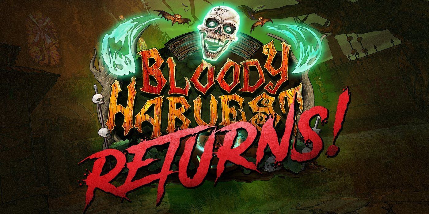 bloody harvest returns logo borderlands 3