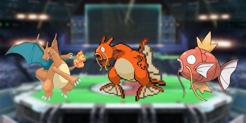 Charizard &amp; Magikarp