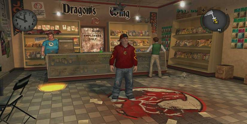 jimmy in a shop in bully