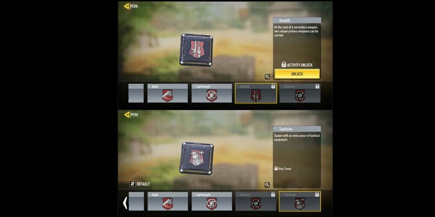 call of duty mobile perk removed