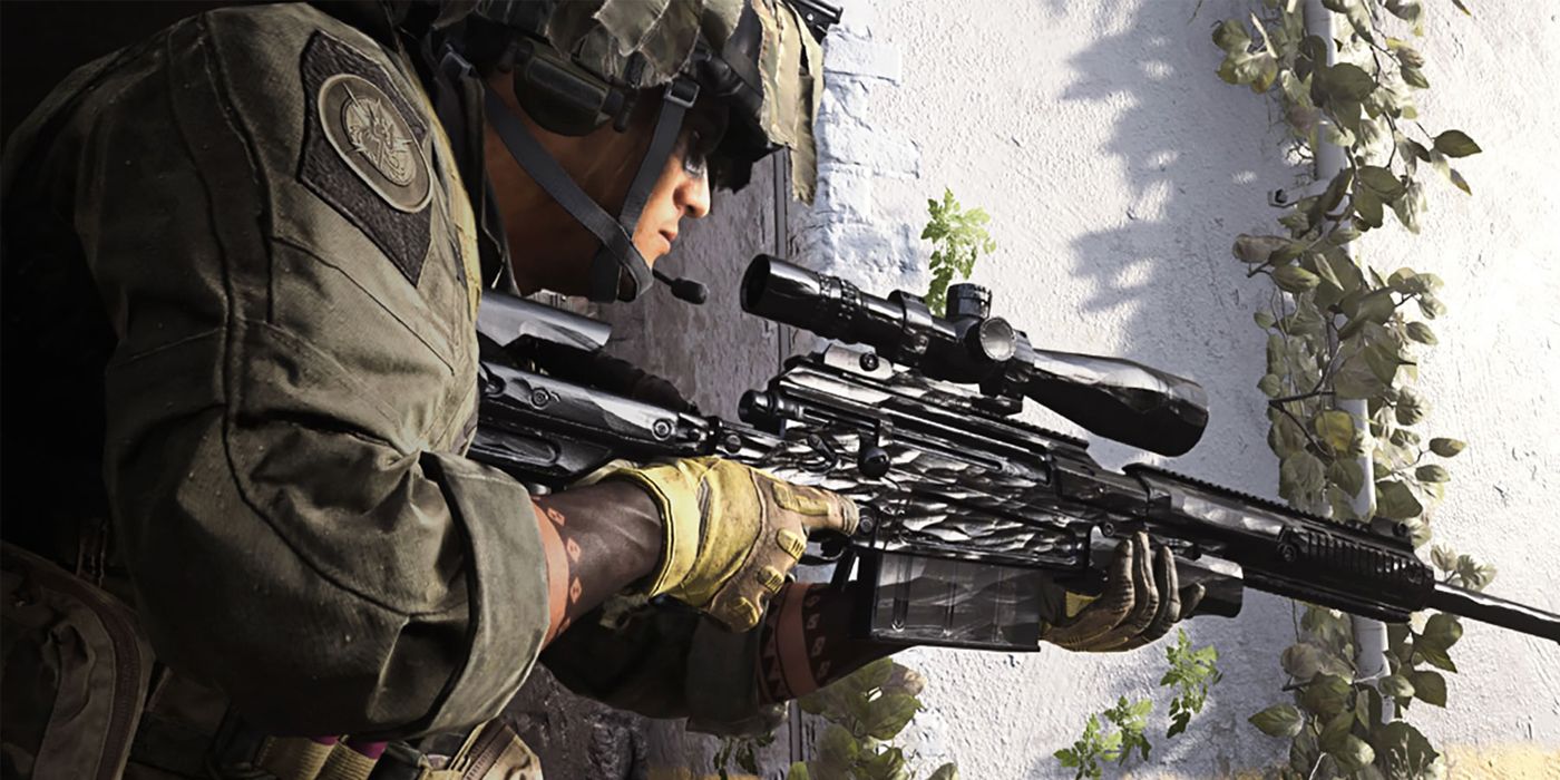 warzone sniper perched