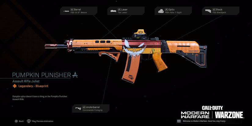 call of duty warzone unlock pumpkin punisher
