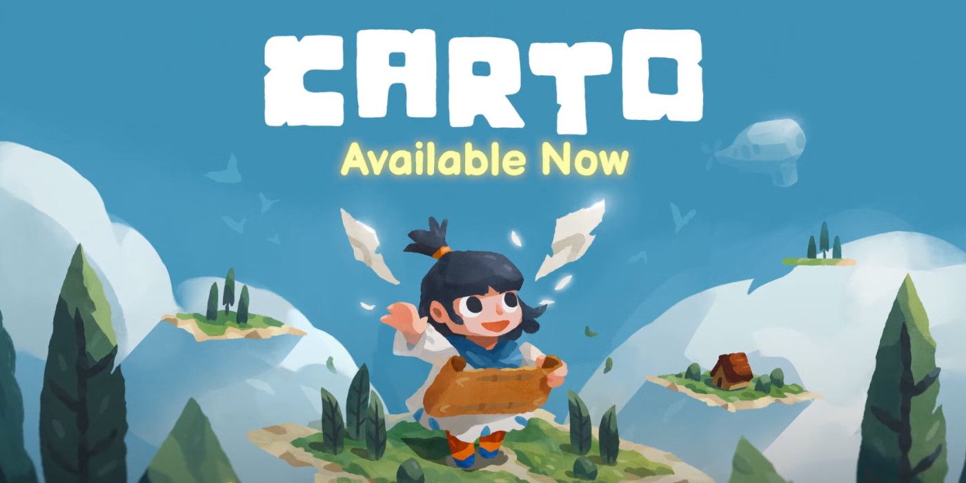 Title: Carto, featuring a young girl holding a map.