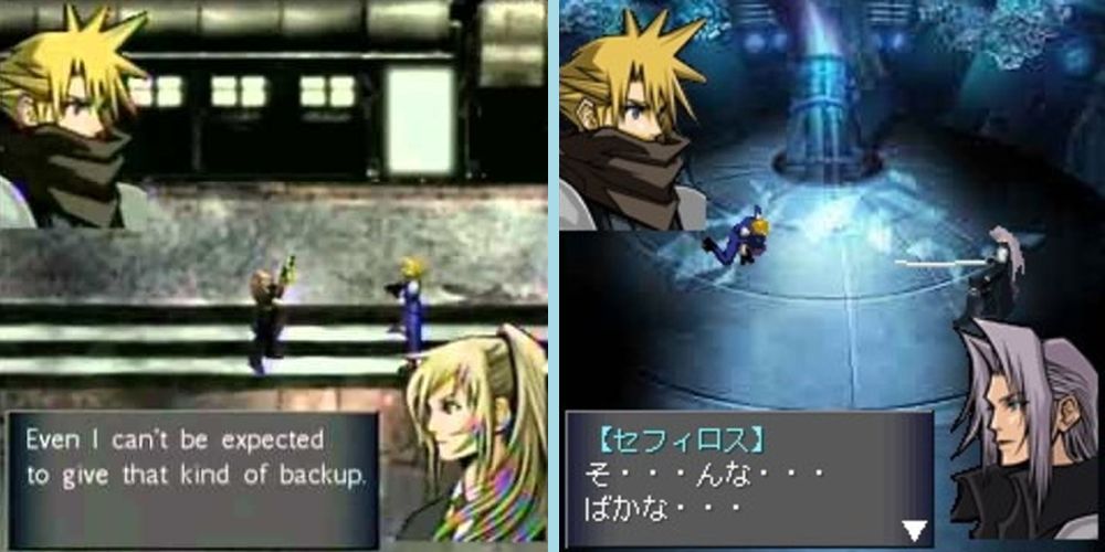 Cloud Strife in Before Crisis: Final Fantasy VII