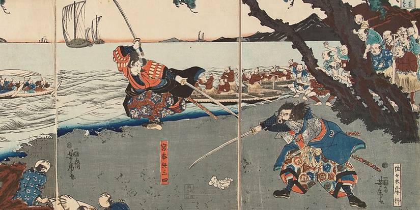 Miyamoto Musashi and Sasaki Kojirō