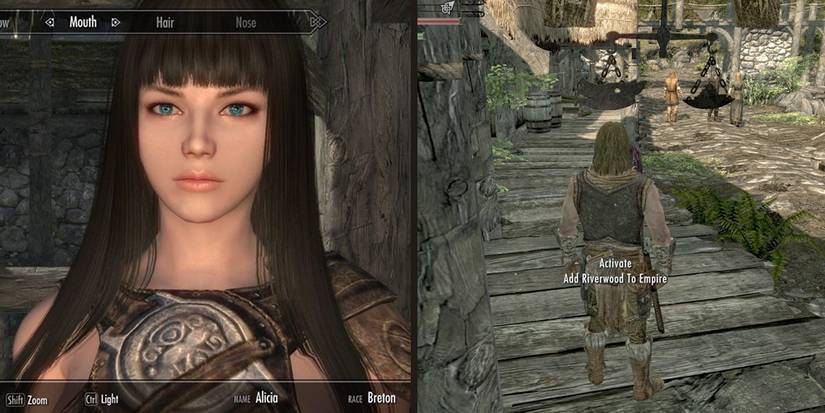 Skyrim character creation