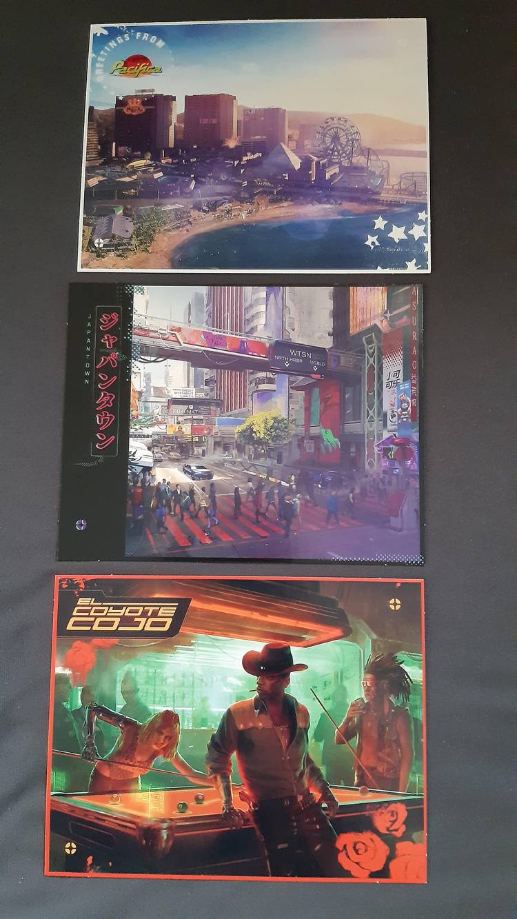 collector's edition postcards