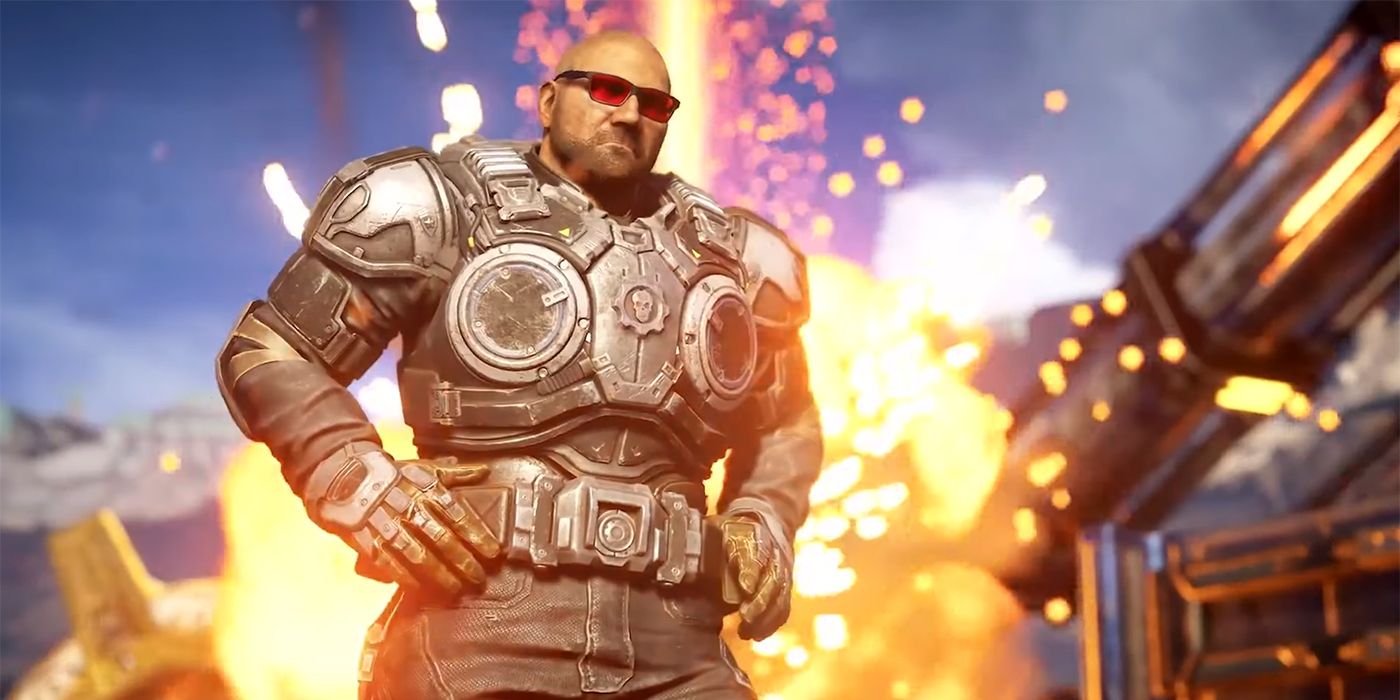 Gears 5's Next Update Lets You Recast Marcus Fenix As Dave Bautista