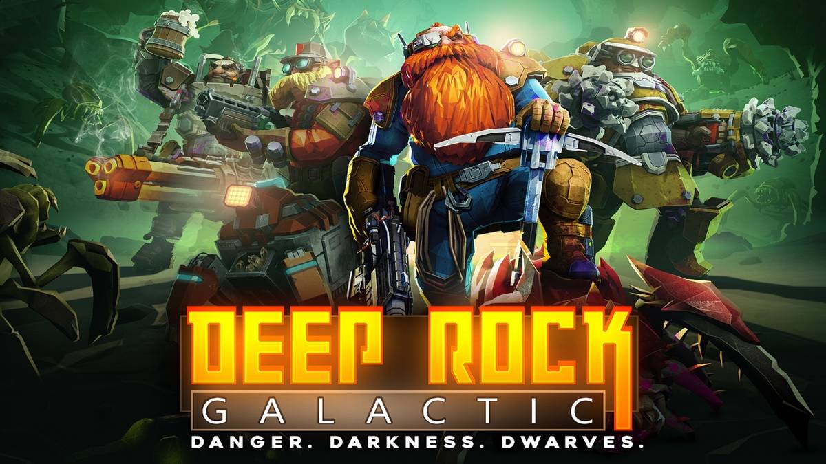 deep rock galactic keyart