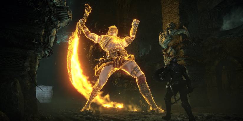 demon's souls golden highlighting