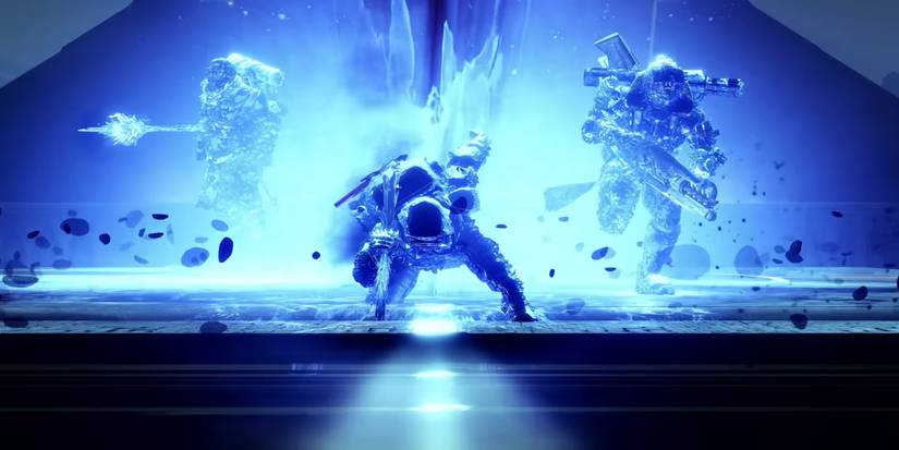 three guardians in destiny 2 beyond light prepping for battle