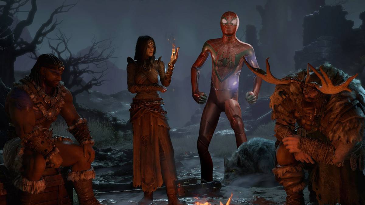 Diablo 4 Spiderman Miles Morales