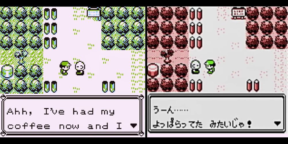 Differences between the American and Japanese versions of Pokemon Red & Blue