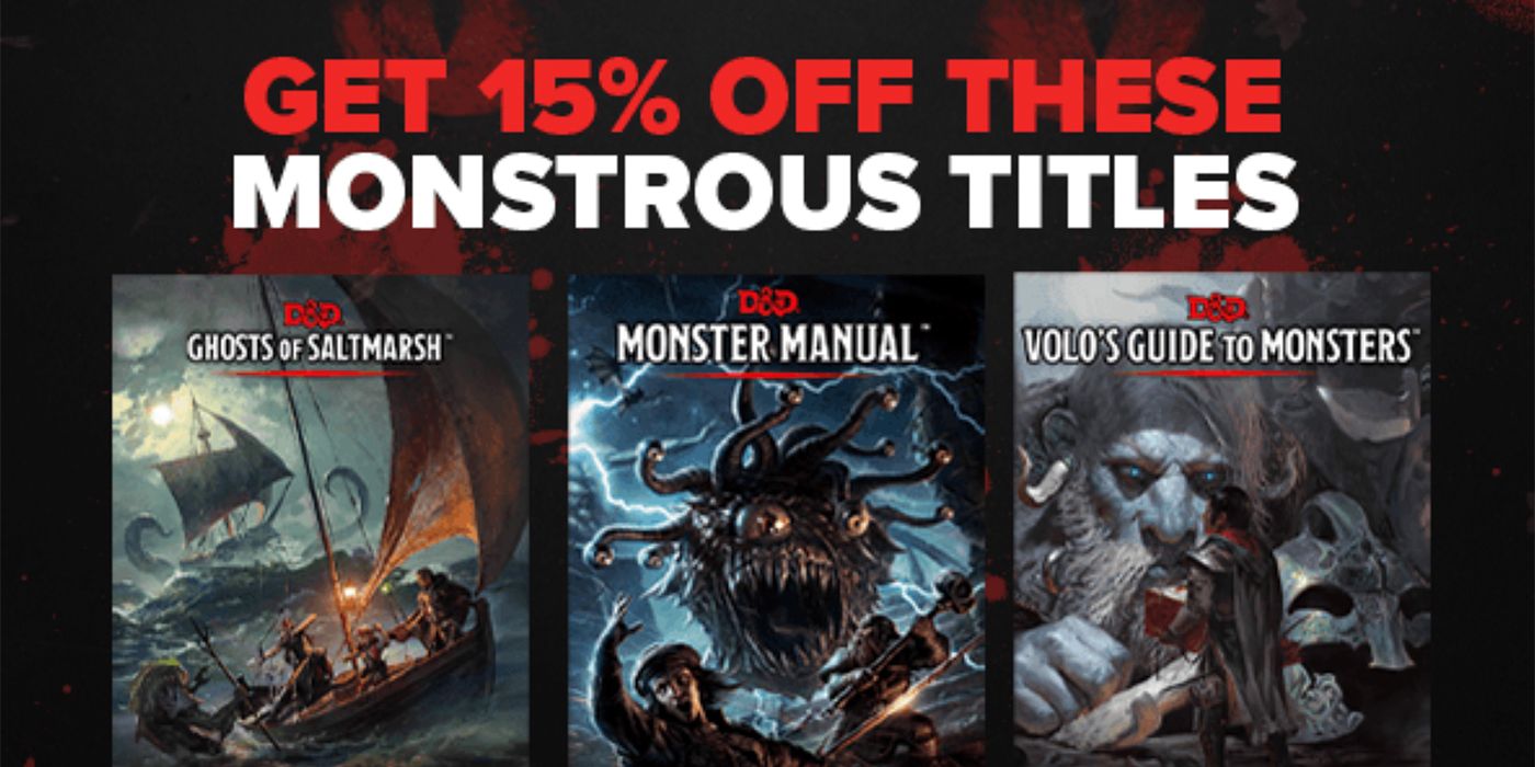 DnD Beyond Monstrous Sale