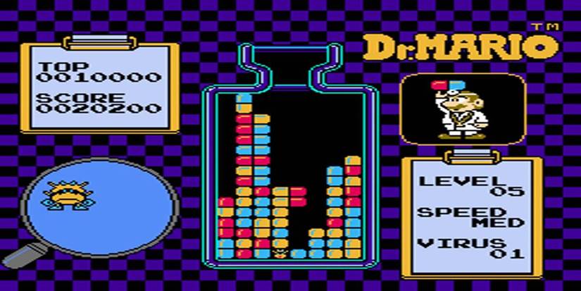 Dr Mario gameplay
