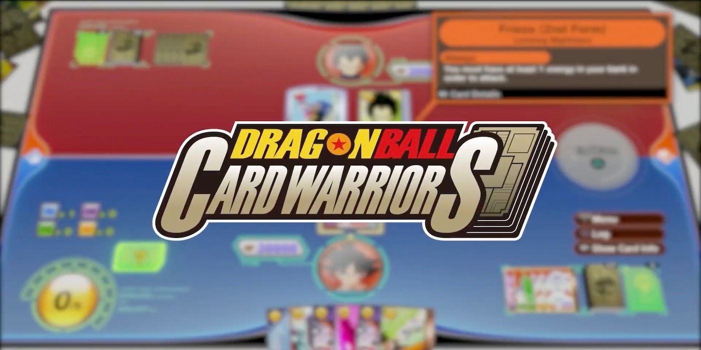 dragon ball card warriors details