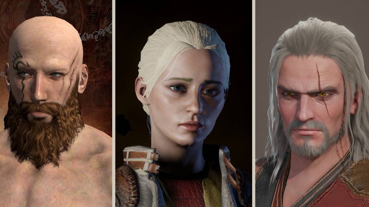 Characters created in Dragon's Dogma, Dragon Age: Inquisition and Monster Hunter World