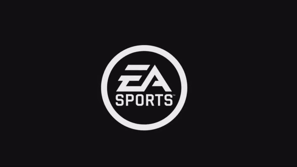 EA sports black logo background