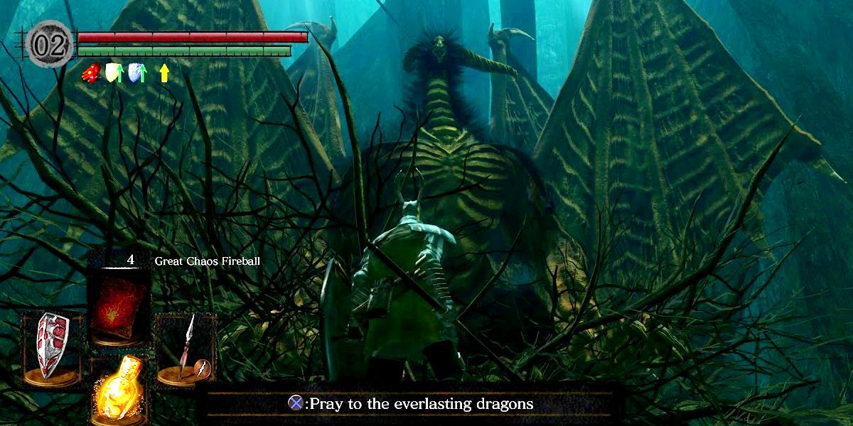 Everlasting Dragon in Dark Souls