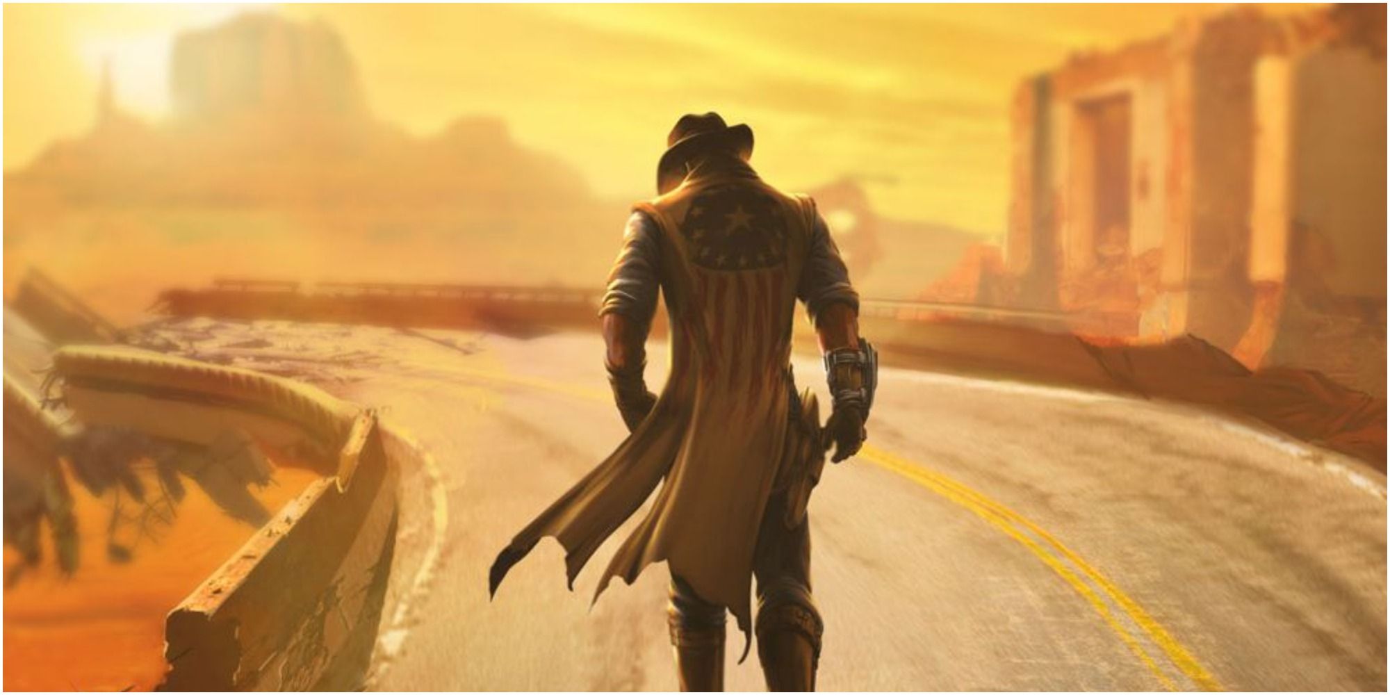Le Courrier dans Fallout: New Vegas DLC Lonesome Road