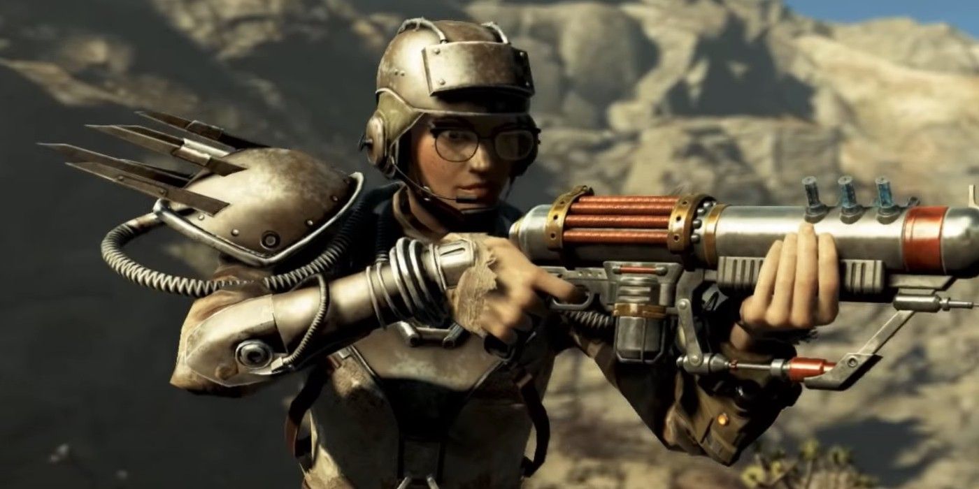 Fallout 4 New Vegas Courier Character