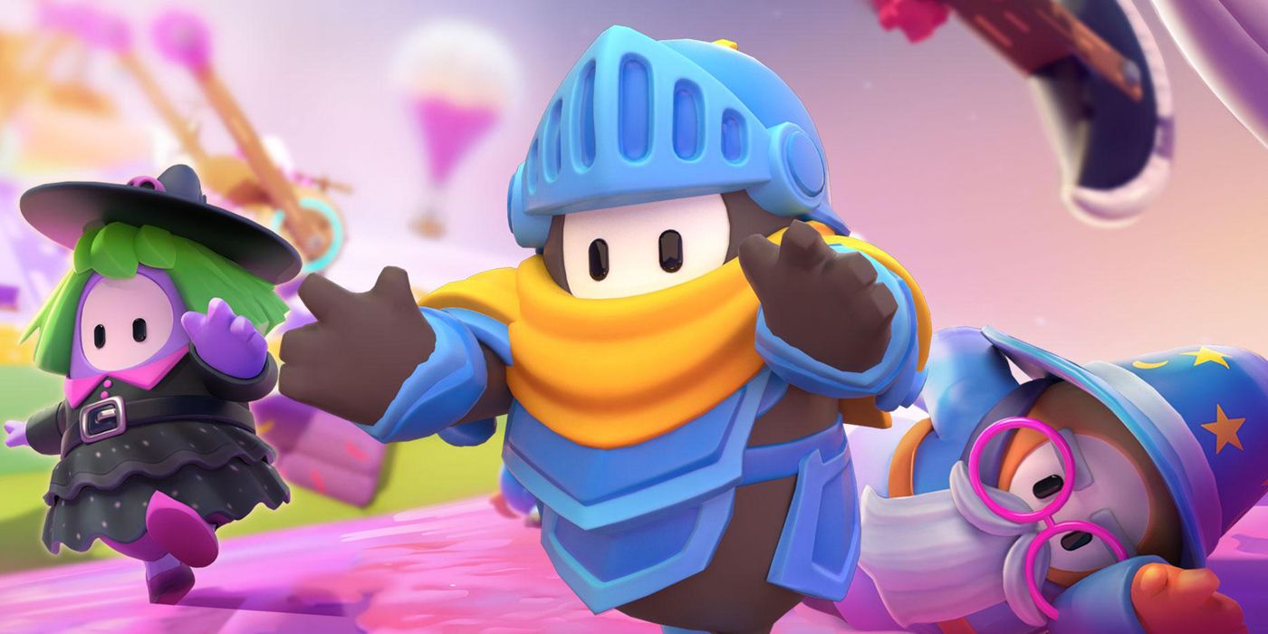 new video shows knight fever course in fall guys