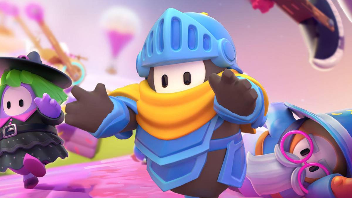 new video shows knight fever course in fall guys