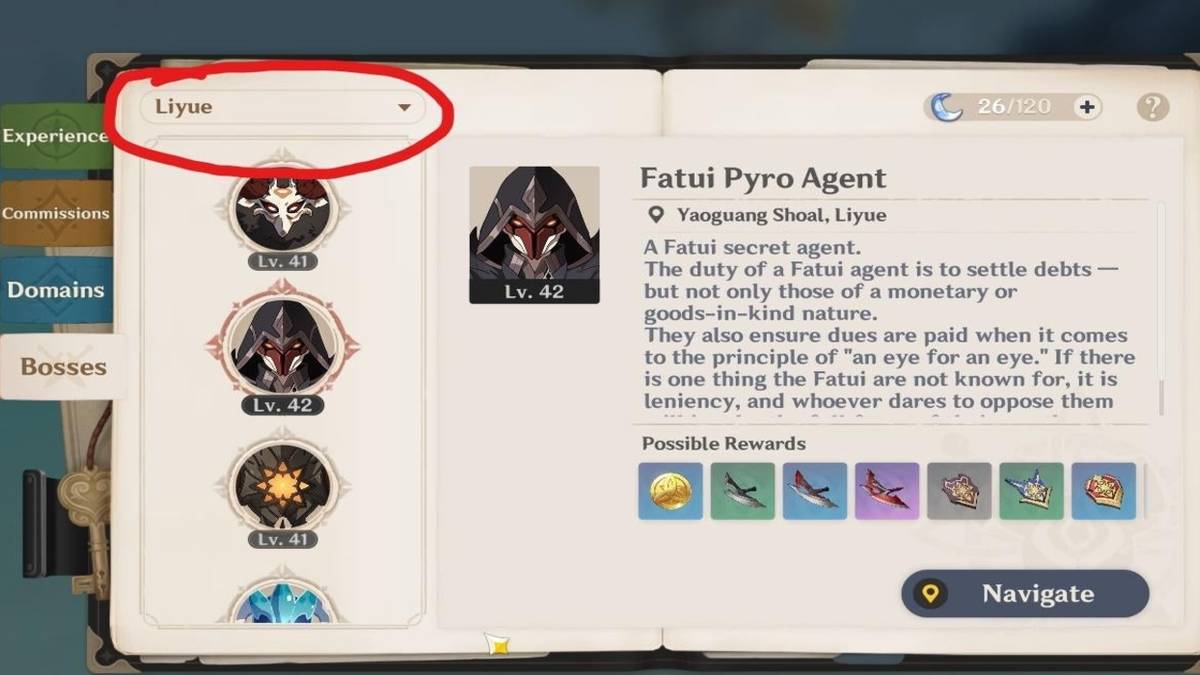 Fatui Pyro Mage locations