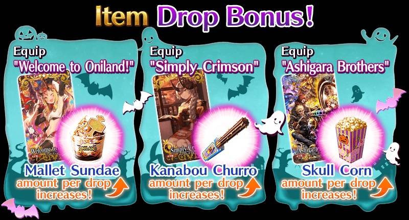 fgo official oniland halloween 4 ce descriptions