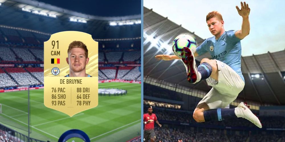 Kevin De Bruyne in FIFA 21