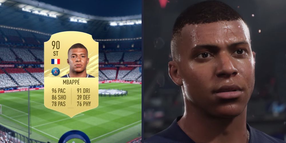 Kylian Mbappé in FIFA 21