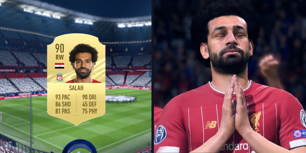 Mohamed Salah in FIFA 21